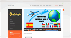 Desktop Screenshot of latiendadeornitologiapractica.com